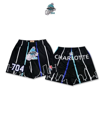 “Queen City Black” Shorts