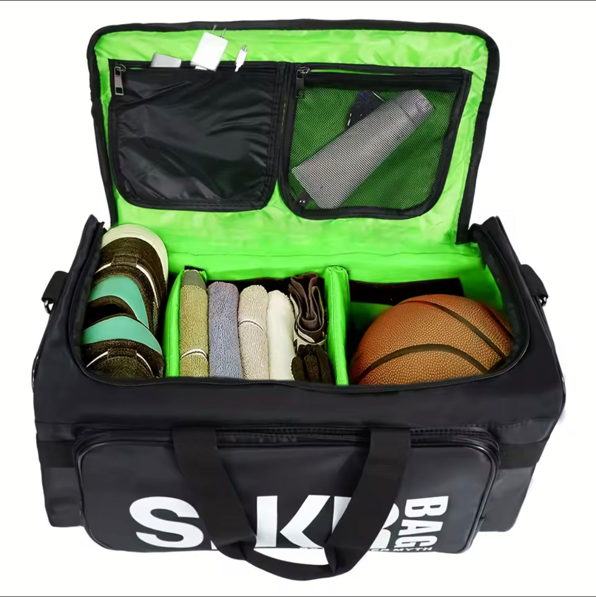 Basketball bag Black/White